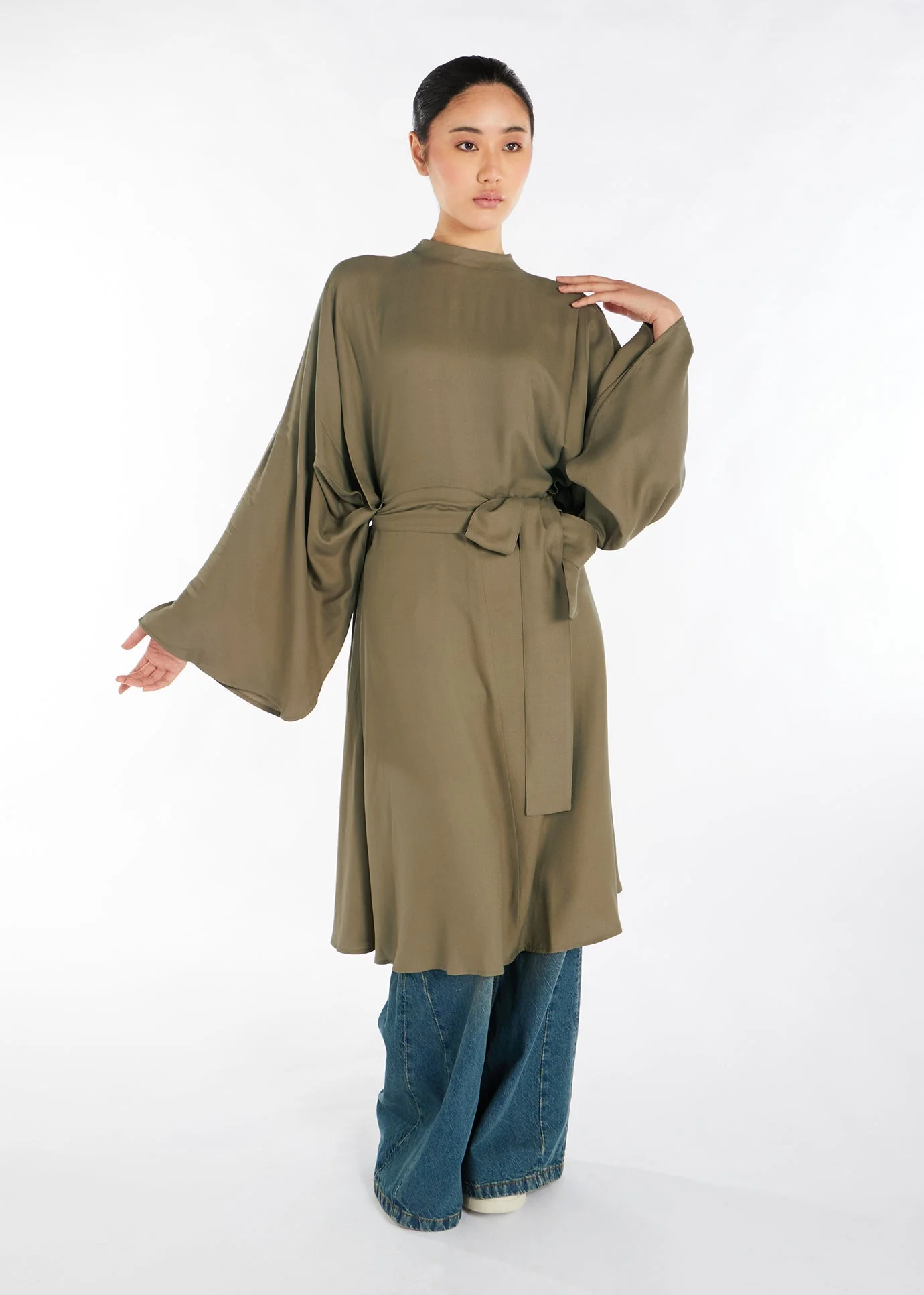 Batwing Midi Olive - Image 3