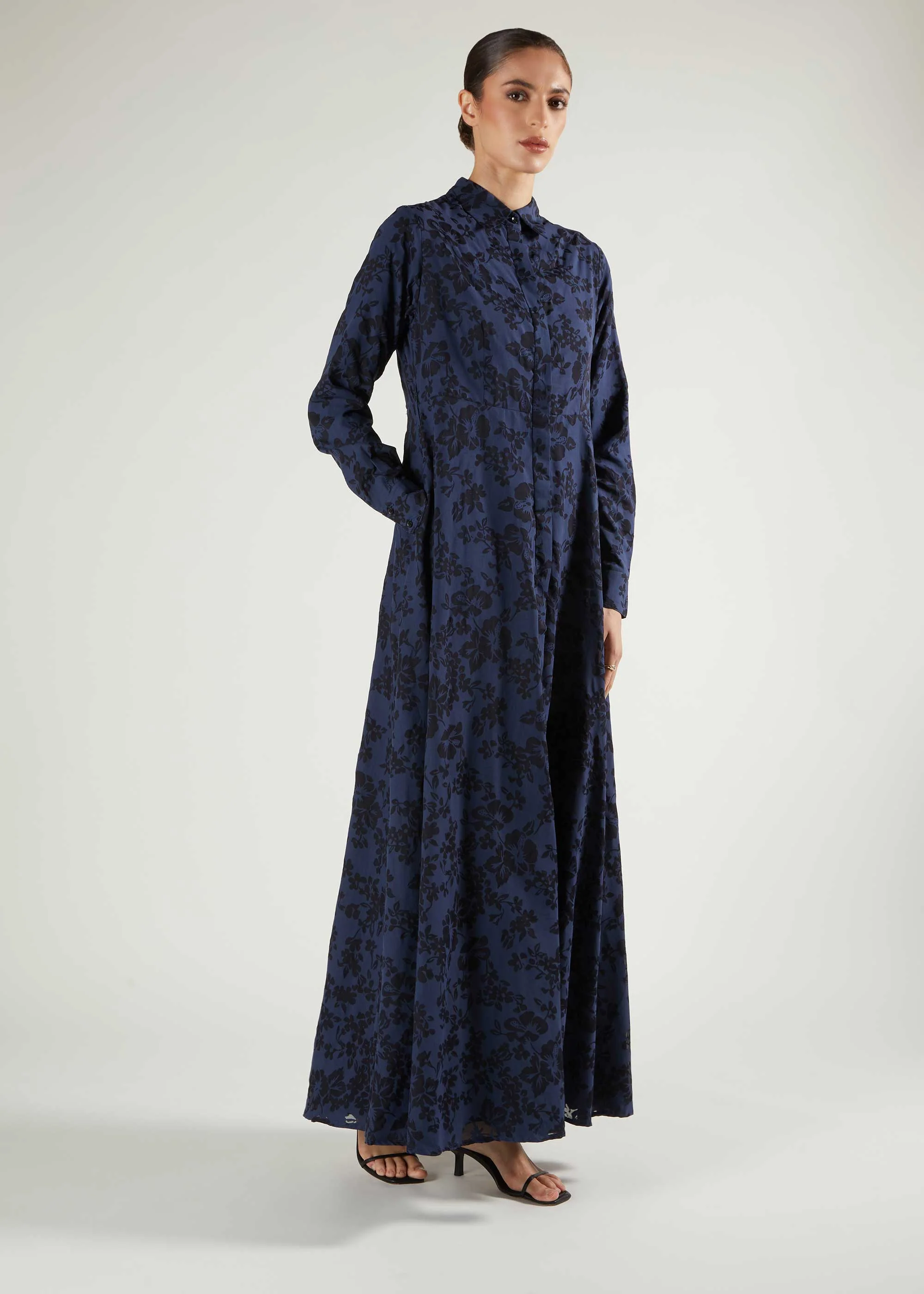 Black Peony Maxi
