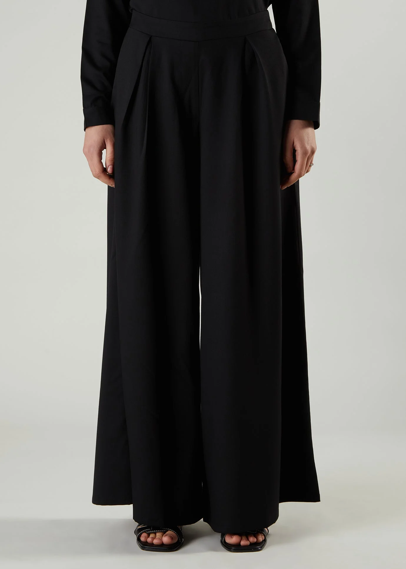 Black Twill Trousers