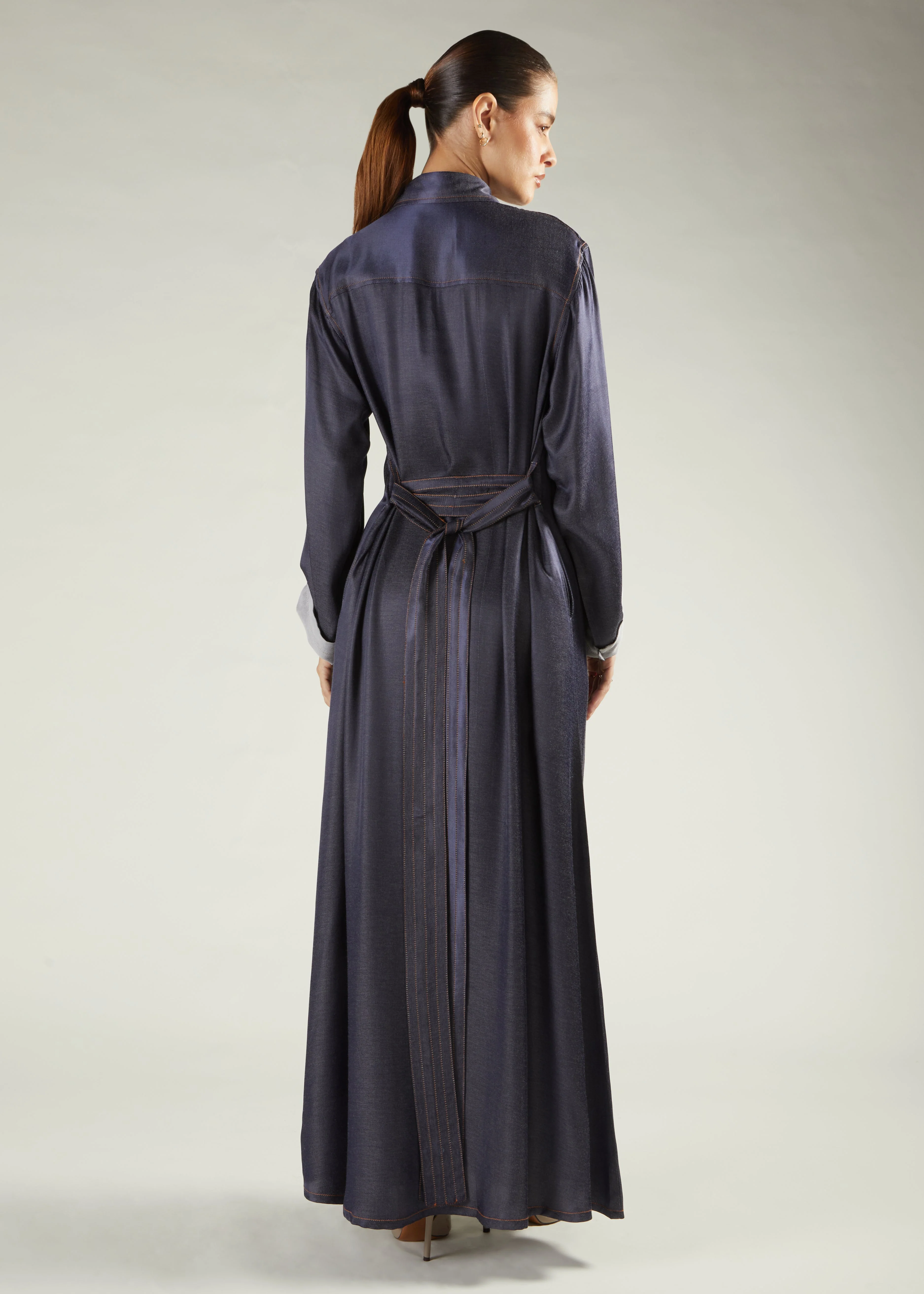 Blue Jeans Long Shirt - Image 3