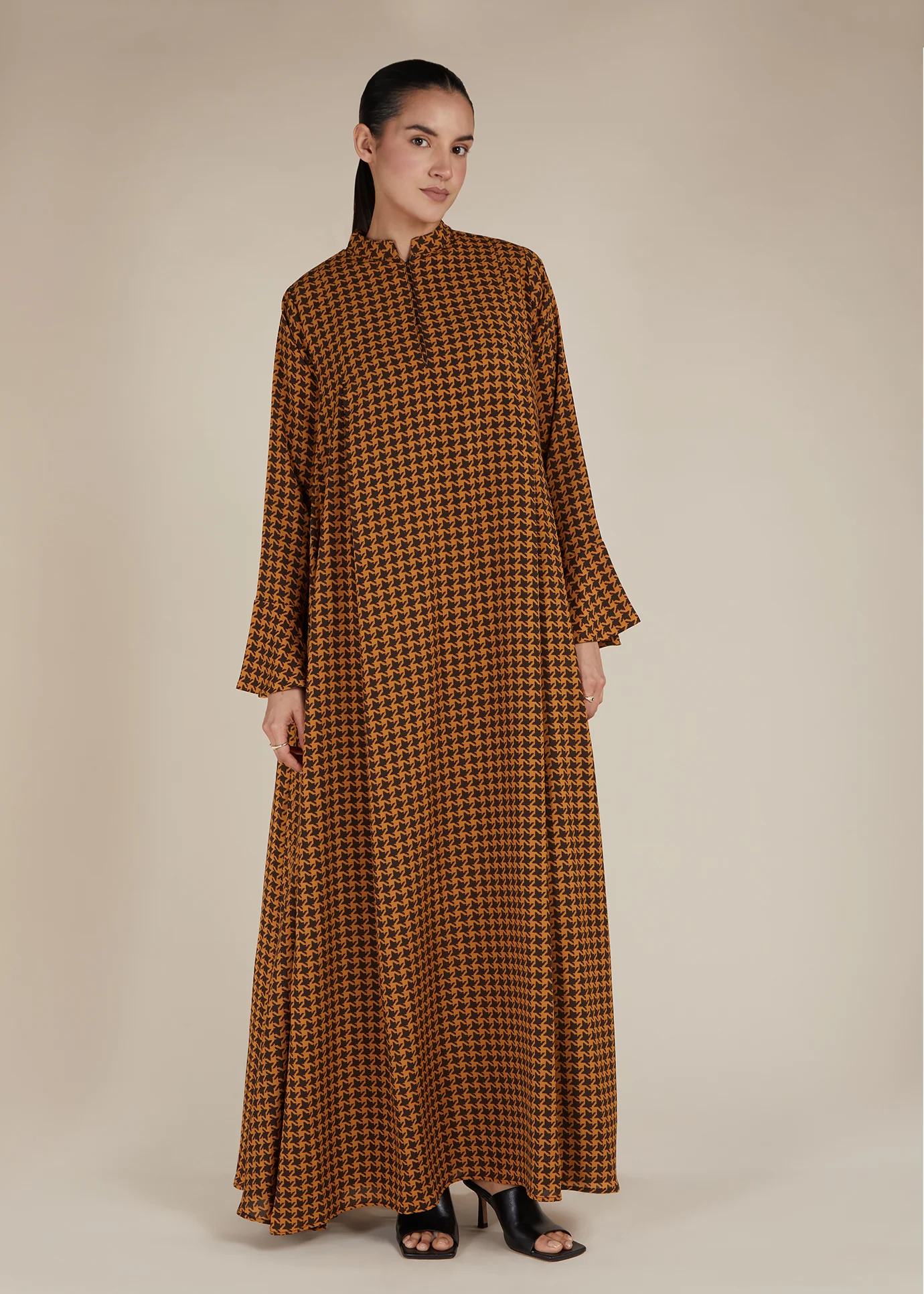 Houndstooth Abaya - Image 2