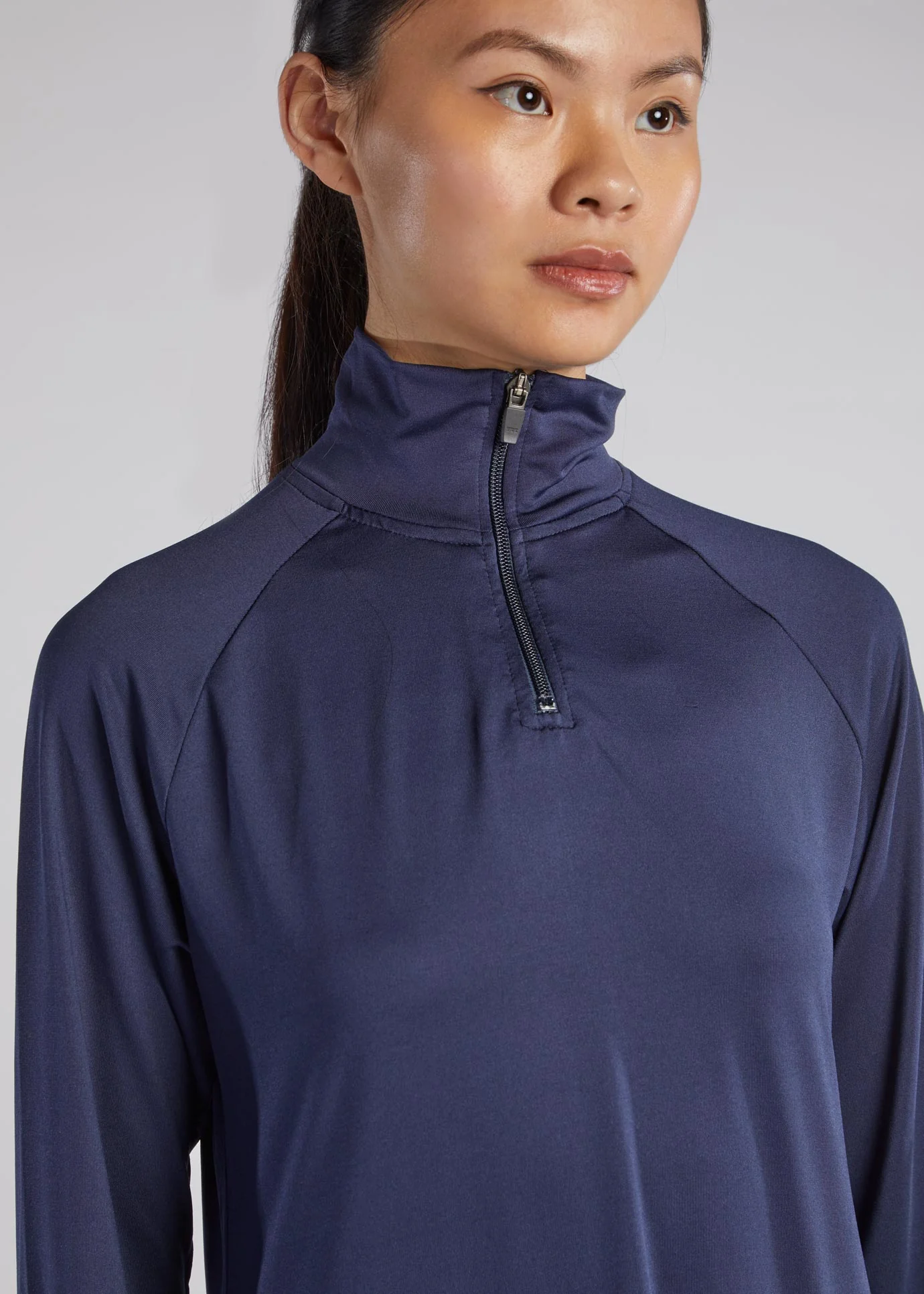 Modest Swimwear Top Long - Navy - Image 4