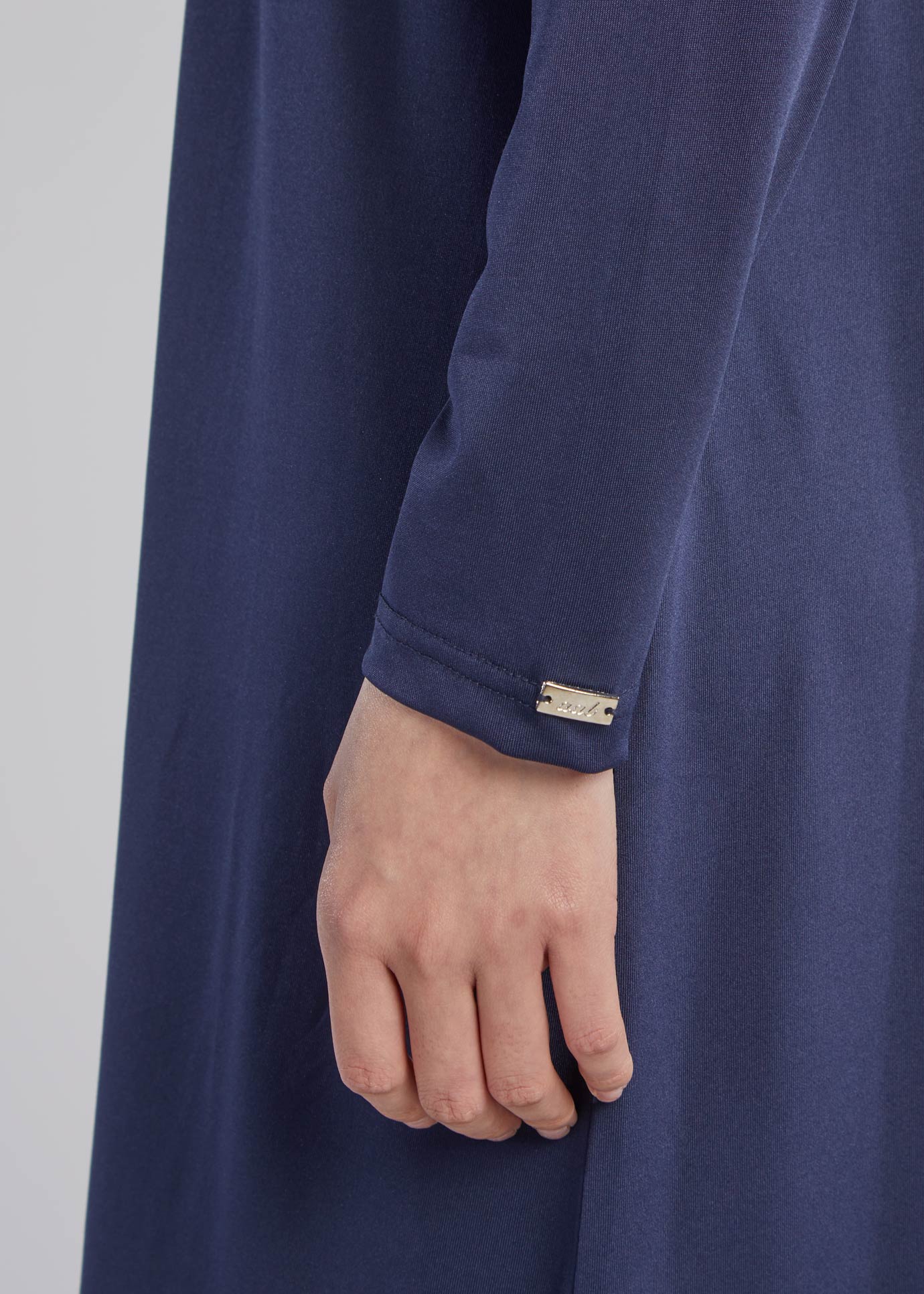 Modest Swimwear Top Short - Navy - Image 5