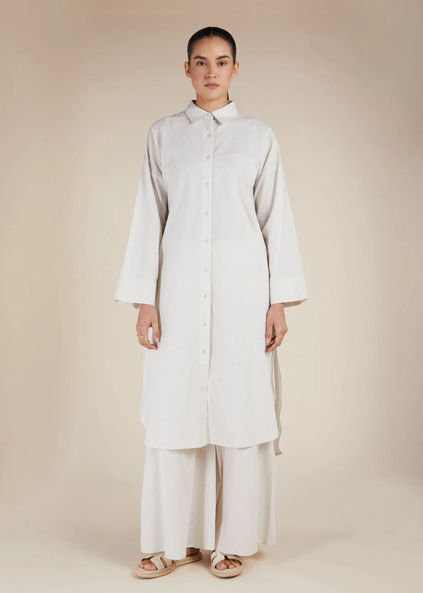 Off White Co-Ord Set - Image 2