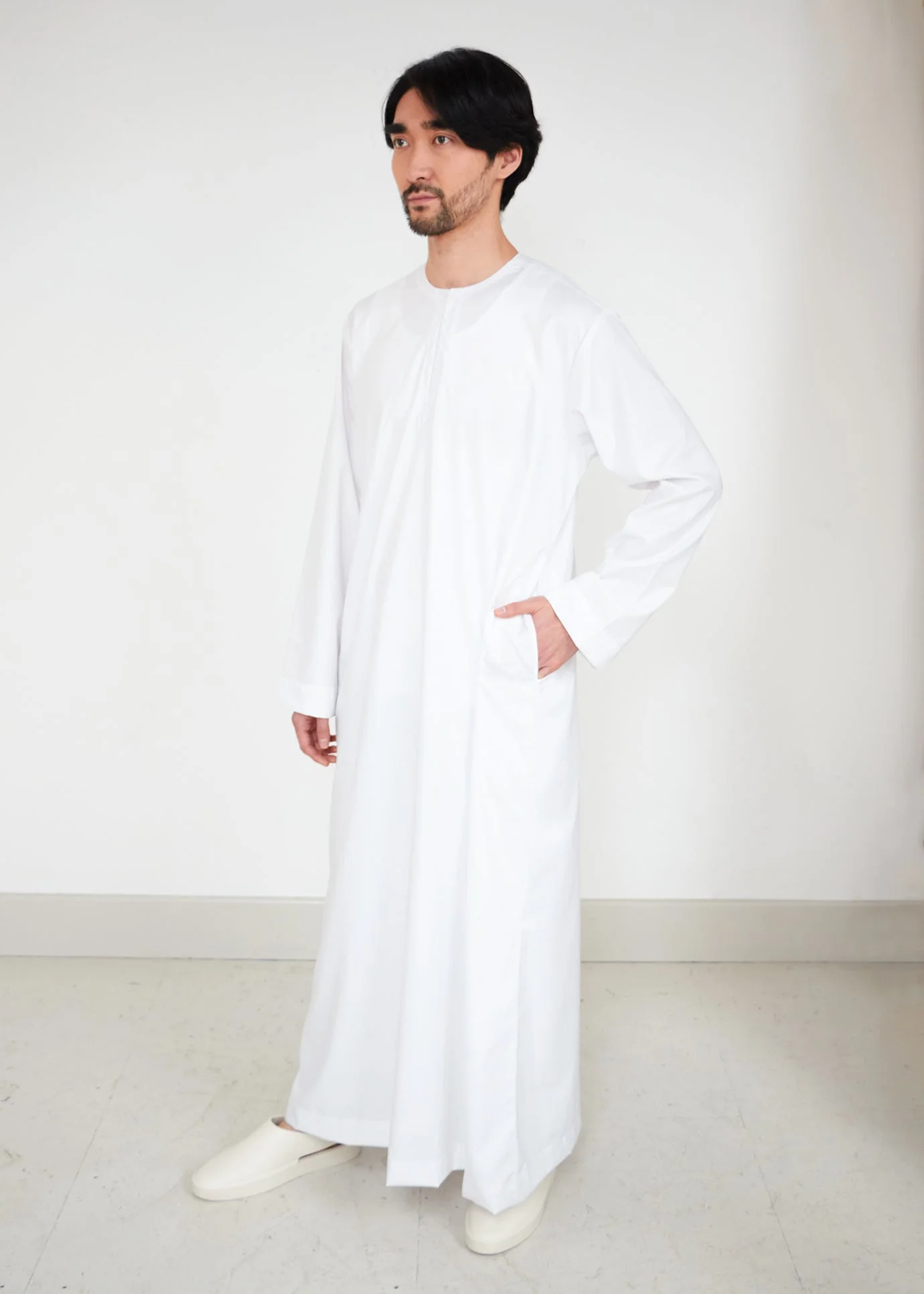 Omani Thobe White - Final Sale - Image 3