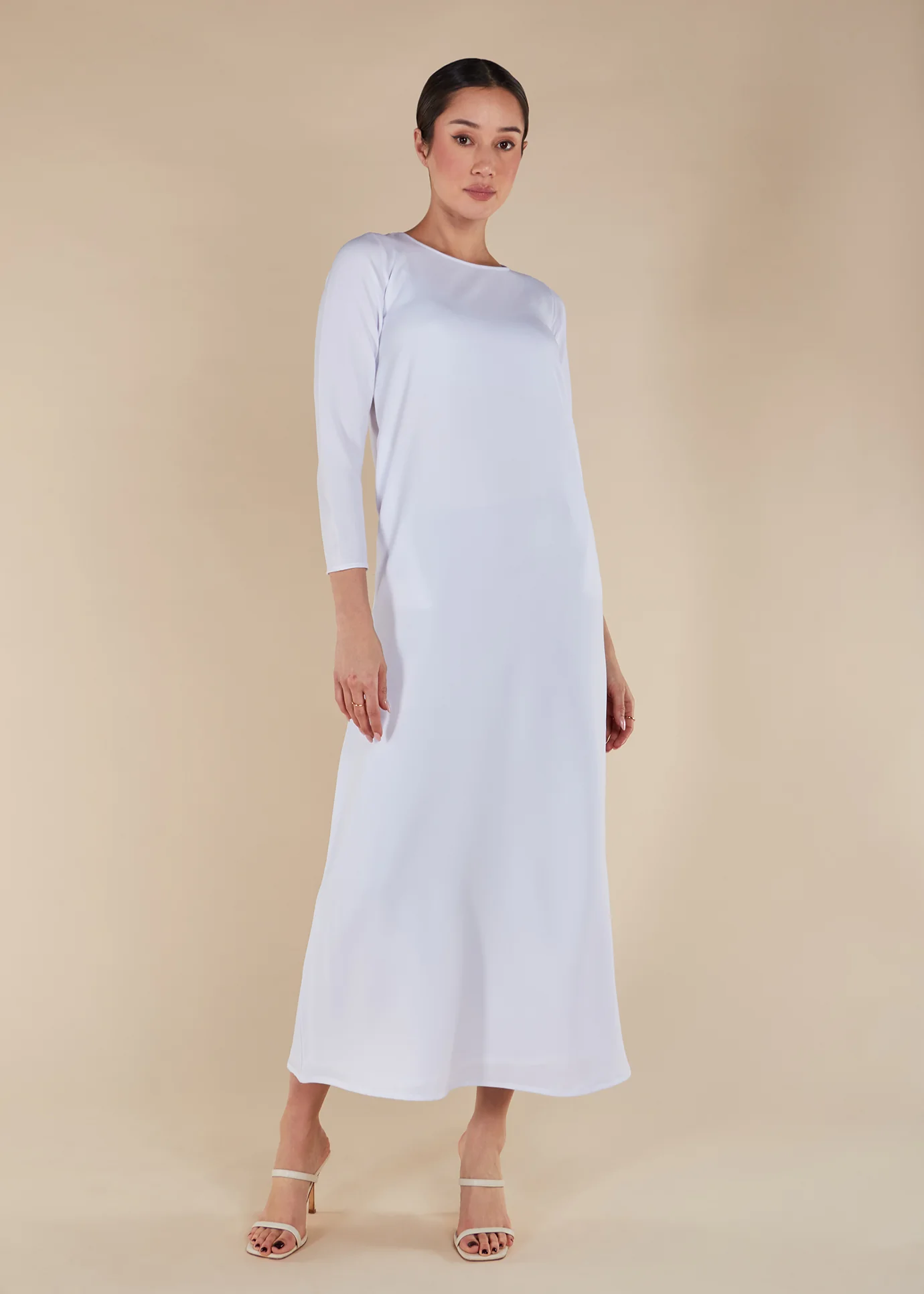 Plain White Maxi