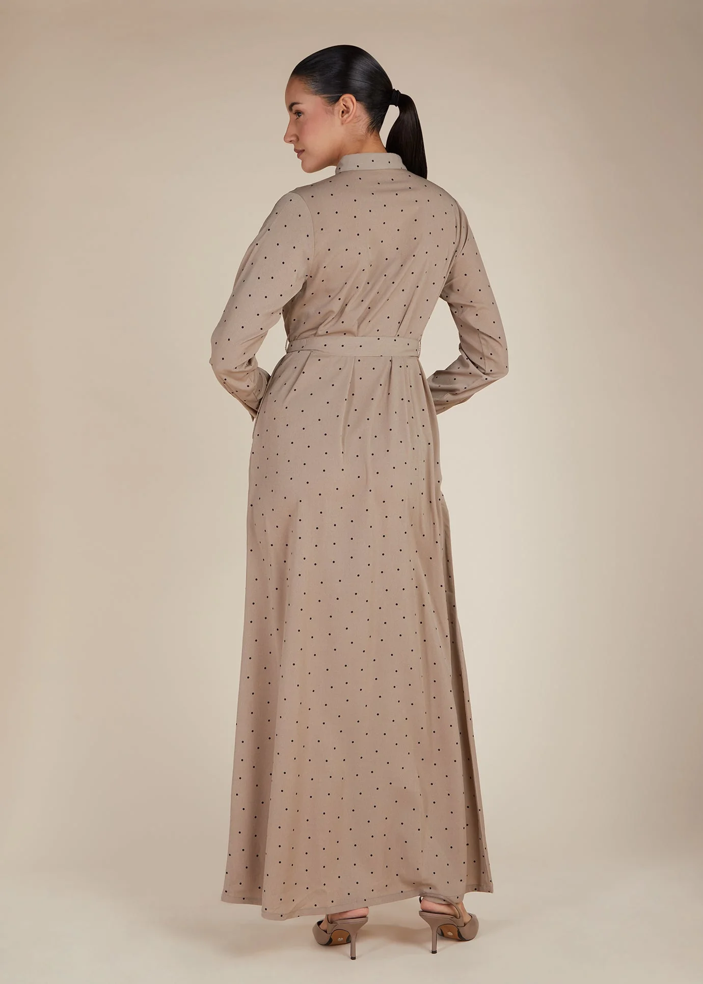 Polka & Pleats Maxi - Image 3