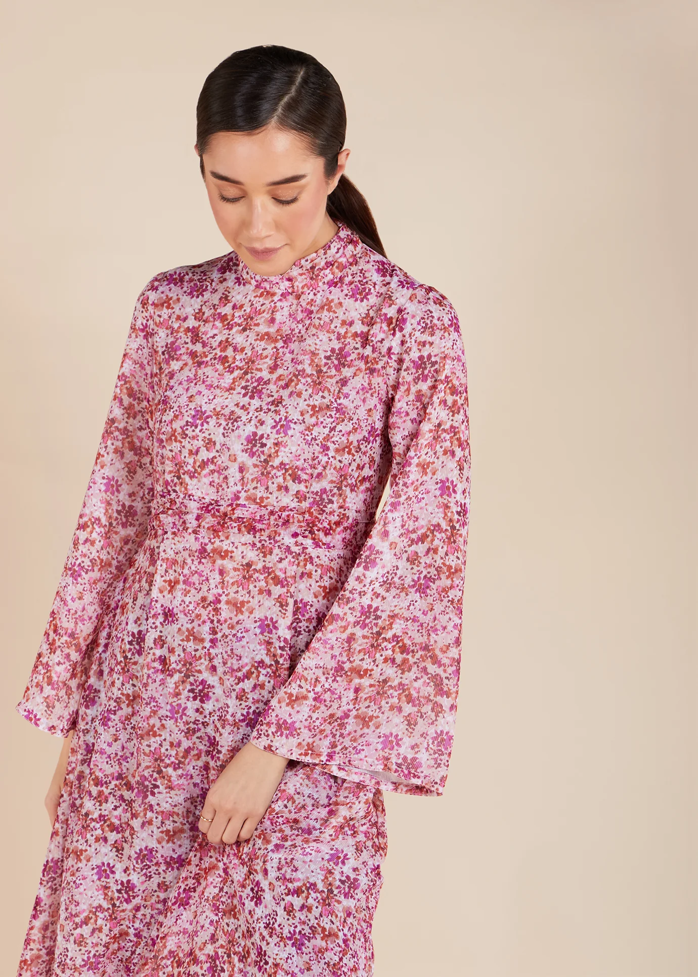 Rose Spray Maxi Dress - Final Sale - Image 4