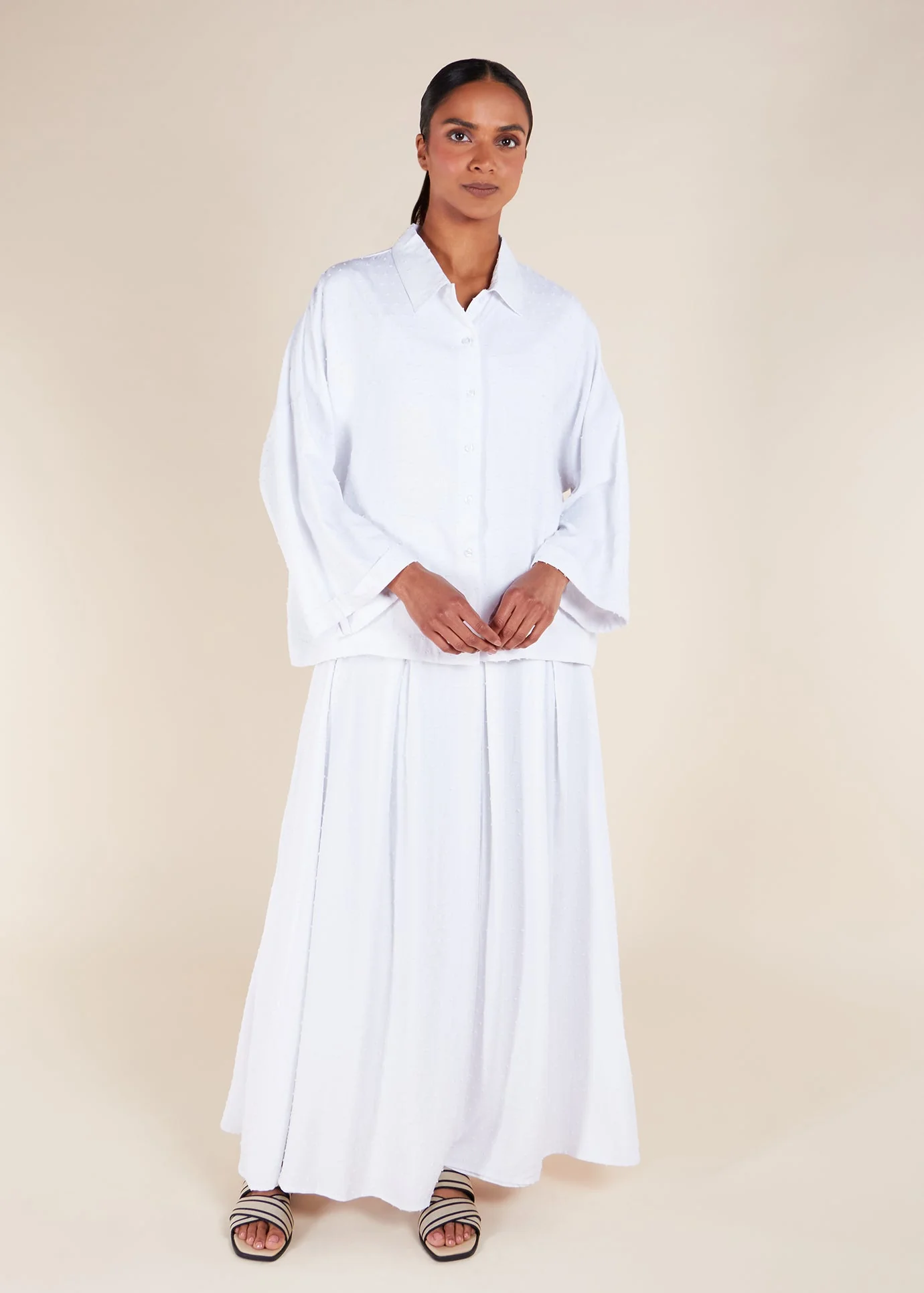 Summer Blouse White - Final Sale - Image 3