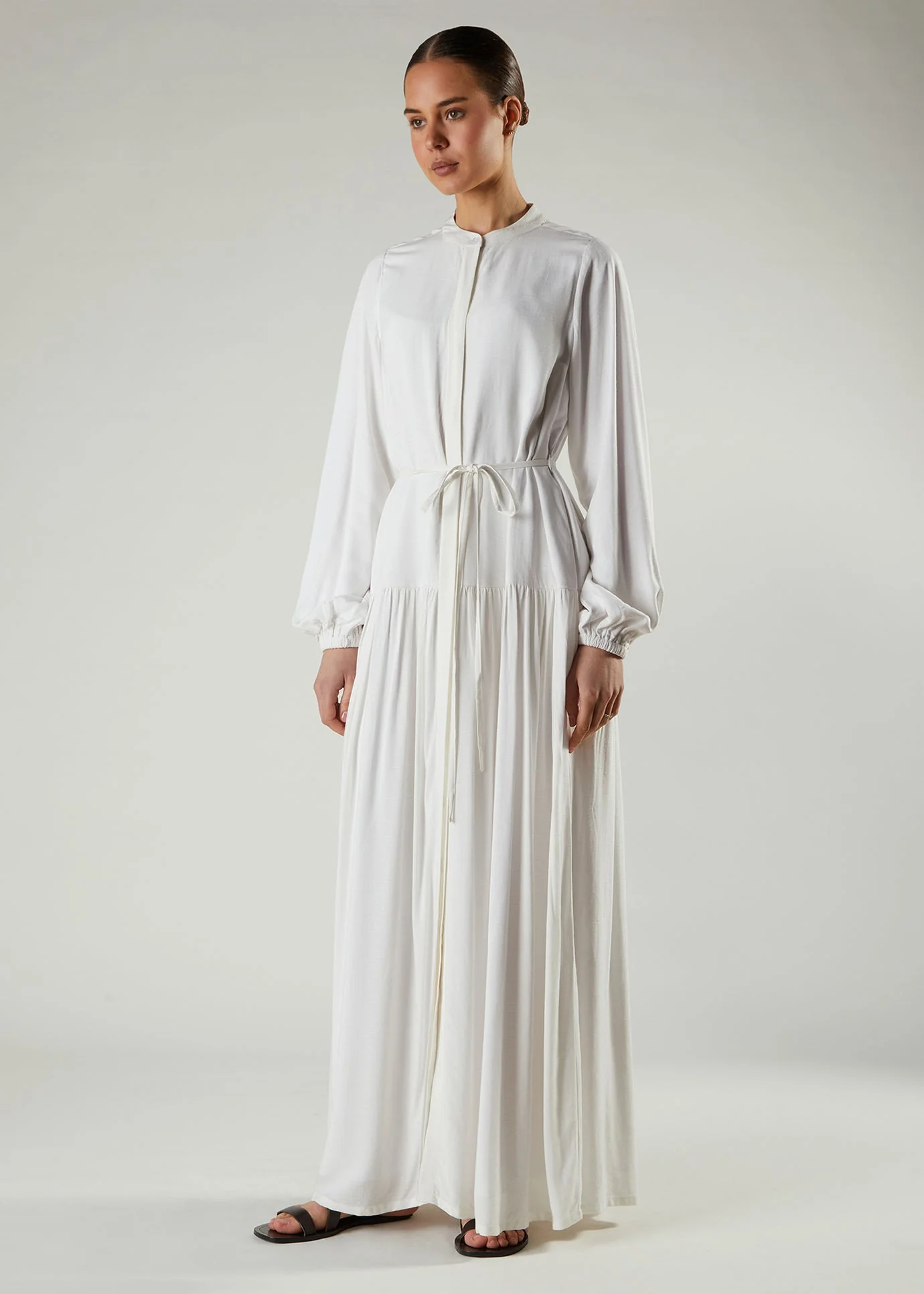 White Layered Maxi - Image 2